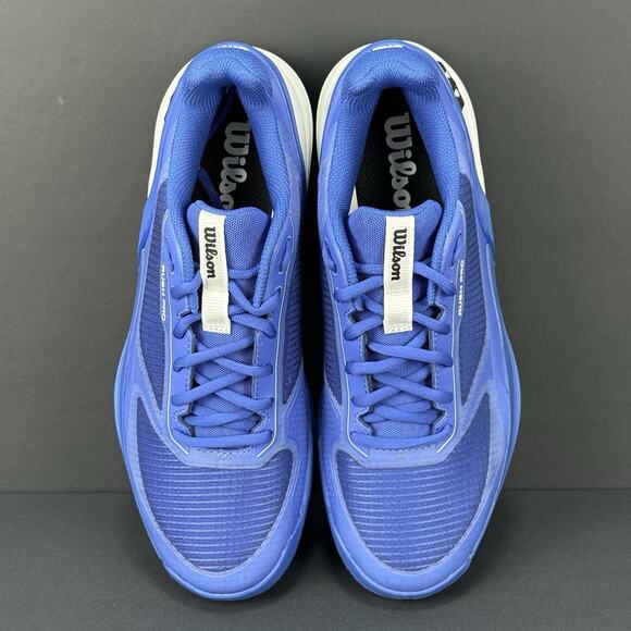 Wilson Rush Pro 5 Men’s 10 Tennis Shoes SAMPLE WRS33855S Blue Court Sneakers New
